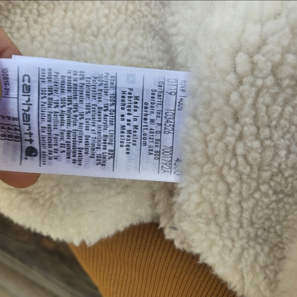 Carhartt Wildwood Jacket as seen on Yellowstone. Carhartt Brown. Removable Hood. - Picture 8 of 8